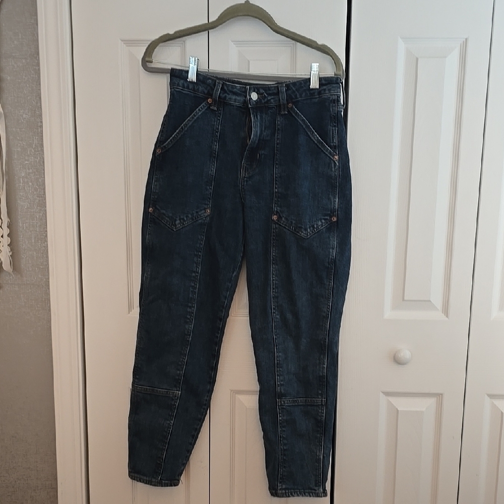 Dark Blue Denim Jeans